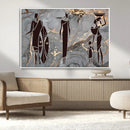 African American Wall Art – Elegant African Women Canvas