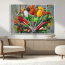 Spoonful of Spices Cooking Wall Art Canvas Print - Vibrant by MyGreatCanvas | Canvas Wall Art Prints | Photo Prints & Wall Decor