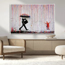 Banksy Wall Art Canvas Print, Framed Graffiti Art Picture by MyGreatCanvas | Canvas Wall Art Prints | Photo Prints & Wall Decor