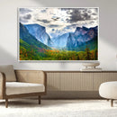 Yosemite Park Half Dome 3 Panel Canvas Print | Large Giclée by MyGreatCanvas | Canvas Wall Art Prints | Photo Prints & Wall Decor