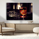 Whiskey and Cigar Canvas – Luxurious Wall Art for Home or