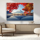 Mount Fuji Canvas Wall Art Japan Autumn Mountain Canvas