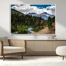 San Juan Nal Forest Wall Art Landscape Canvas Print