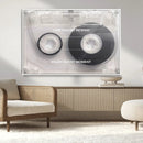Vintage Cassette Tape Canvas Wall Art - Inspirational 'Life by MyGreatCanvas | Canvas Wall Art Prints | Photo Prints & Wall Decor