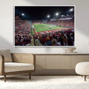 Mississippi State Bulldogs Stadium Wall Art Canvas Print –