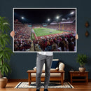Washington-Grizzly Stadium Canvas Print, American Football