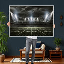 American Football Stadium Wall Art Canvas Print, Stadium