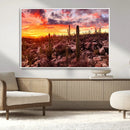 Arizona Desert Print, Western Cowboy Wall Art Print by MyGreatCanvas | Canvas Wall Art Prints | Photo Prints & Wall Decor