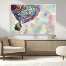 Up Pixar Poster, Look Up Pixar Wall Art, Up Pixar Canvas,
