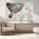Up Pixar Poster, Look Up Pixar Wall Art, Up Pixar Canvas,