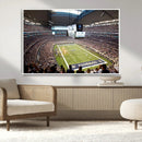 Dallas Cowboys Football Team Print - Arlington AT&T Stadium by MyGreatCanvas | Canvas Wall Art Prints | Photo Prints & Wall Decor