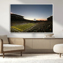 Oregon Ducks Football Team Print - Eugene Autzen Stadium
