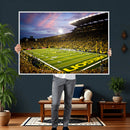 University of Oregon Ducks Football Team Print - Eugene