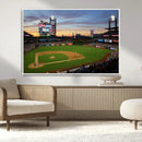 Citizens Bank Park Philadelphia Phillies Wall Art Canvas |