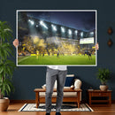 Columbus Crew Stadium Match Triple Canvas Wall Art - Dynamic