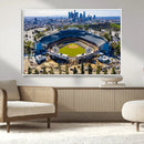 Los Angeles Dodgers Dodger Stadium Wall Art Canvas Print -
