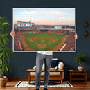 Cincinnati Reds Baseball Print Canvas- Cincinnati