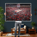 Louisville Cardinals Basketball Print Canvas - Louisville