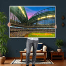 Milwaukee Brewers Baseball Team Print Canvas- American