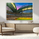 Milwaukee Brewers Baseball Team Print Canvas- American