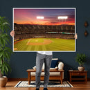 Oakland Athletics Baseball Team Print - Oakland Coliseum