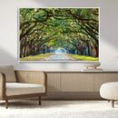 Wormsloe State Plantation Driveway Wall Art Canvas Print by MyGreatCanvas | Canvas Wall Art Prints | Photo Prints & Wall Decor