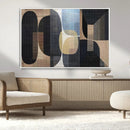 Minimalist Wabi Sabi Abstract Geometric Wall Art Canvas