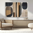 Wabi Sabi Canvas Print - Geometric Abstract Wall Art Canvas