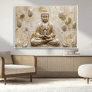 Serene Buddha Wall Art | Yoga Room Decor and Meditation Wall