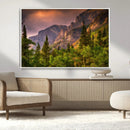 Colorado Rockies Mountains Wall Art Canvas Print | Ready to