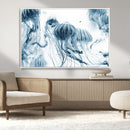 Abstract Jellyfish Canvas Print Wall Art