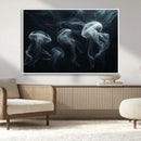 Jellyfish Wall Art Canvas Print, Elegant Wall Decor