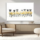 Farmhouse Wall Art Sheep Print | Ready to Hang Framed Canvas by MyGreatCanvas | Canvas Wall Art Prints | Photo Prints & Wall Decor