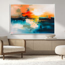 Colorful Abstract Wall Art | Bold Modern Canvas Print |