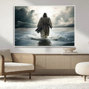 Jesus Walking on Water Wall Art | Canvas Print | Ready to