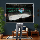 American Airlines Center Dallas Stars Wall Art Canvas Print