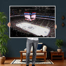Rogers Place Edmonton Oilers Ice Hockey Stadium Wall Art,