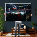 Rogers Arena Vancouver Canucks Ice Hockey Stadium Wall Art,