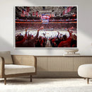 Carolina Hurricanes Ice Hockey Stadium Wall Art, Carolina by MyGreatCanvas | Canvas Wall Art Prints | Photo Prints & Wall Decor