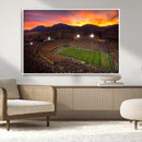 Colorado Buffaloes Football Team Print - Boulder Folsom
