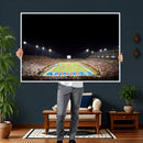 SMU Mustangs Football Team Print - Dallas Gerald J. Ford