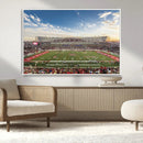 Framed Houston Cougars Football Team Print - Houston TDECU by MyGreatCanvas | Canvas Wall Art Prints | Photo Prints & Wall Decor