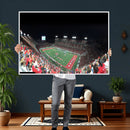 Houston Cougars Football Team Print - Houston TDECU Stadium