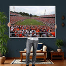 Virginia Cavaliers Football Team Print - Charlottesville Scott Stadium Print Wall Art Canvas by MyGreatCanvas | Canvas Wall Art Prints | Photo Prints & Wall Decor