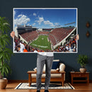 Virginia Tech Hokies Football Team Print - Blacksburg Lane