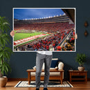 Wisconsin Badgers Football Team Print - Madison Camp Randall