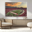 Camp Randall Stadium Wisconsin Badgers Large Wall Art Canvas