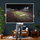 Wisconsin Badgers Football Team Print - Madison Camp Randall