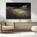 Wisconsin Badgers Football Team Print - Madison Camp Randall