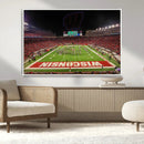 Wisconsin Badgers Football Team Print Canvas- Madison Camp